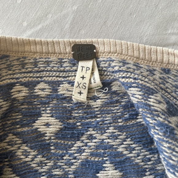Free People cabin in the woods waffle knit shirt - Picture 6 of 6